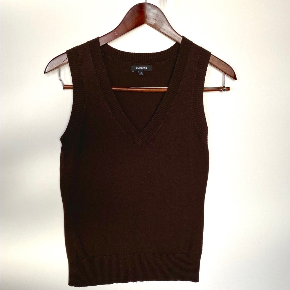 Express sweater vest